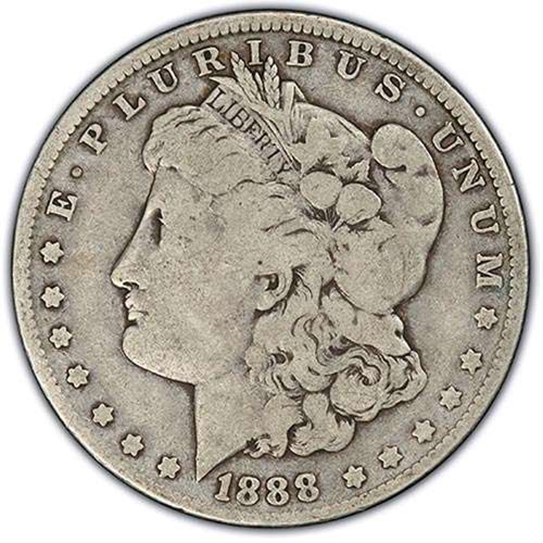 1878-1904 Morgan Silver Dollar (Random Year) $1 Very Good at